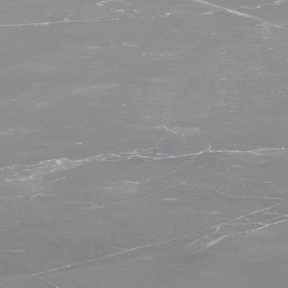 Stovring Black Marble Effect Round Coffee Table Black Legs