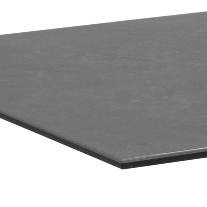 Perth Black Ceramic Rectangular Coffee Table
