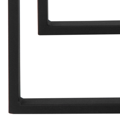 Set of 3 Frederikssund Black Ceramic Nesting Coffee Tables