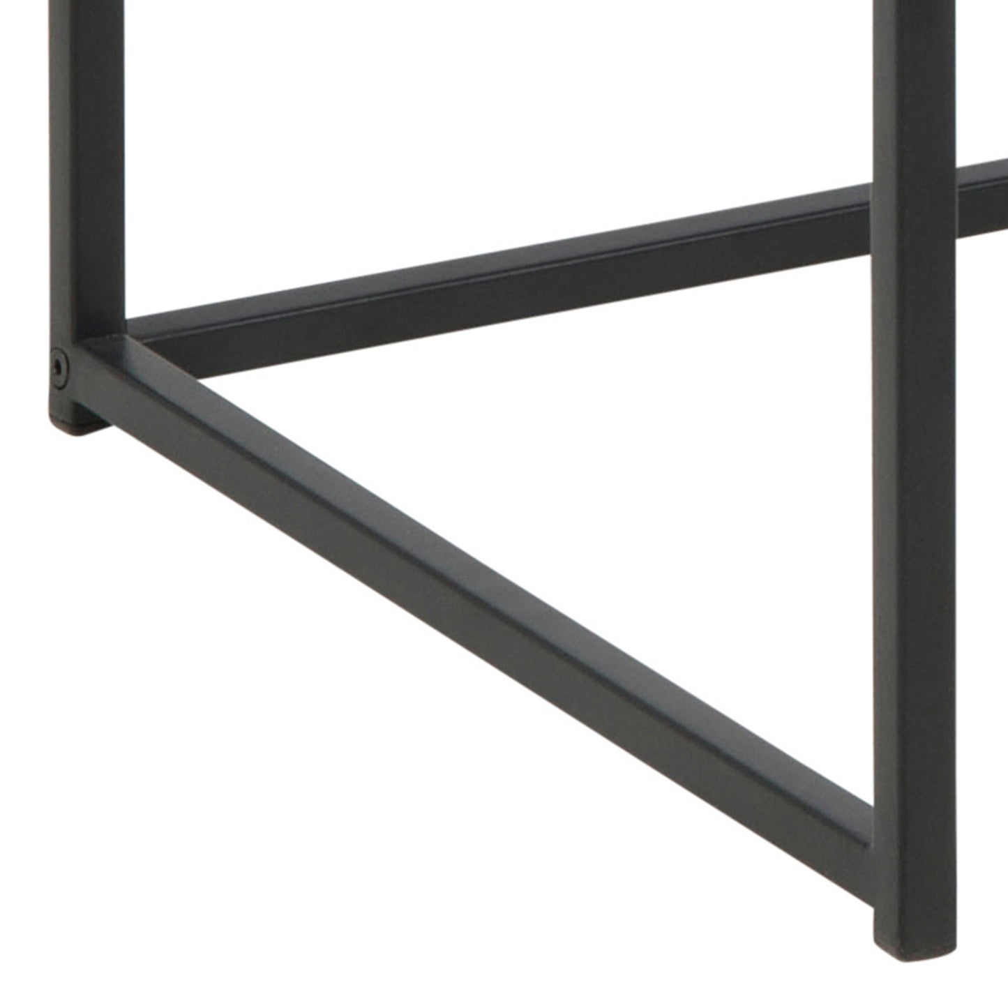 El Paso Black Metal and Wild Oak Veneer Desk