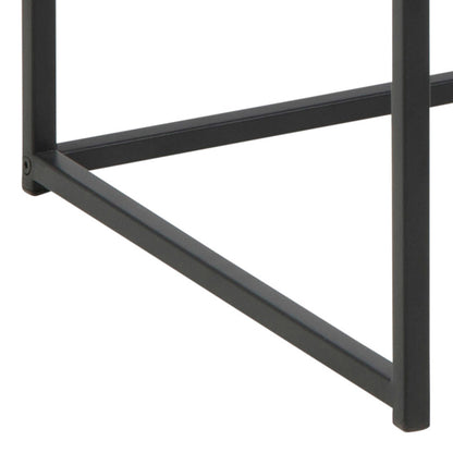 El Paso Black Metal and Wild Oak Veneer Desk