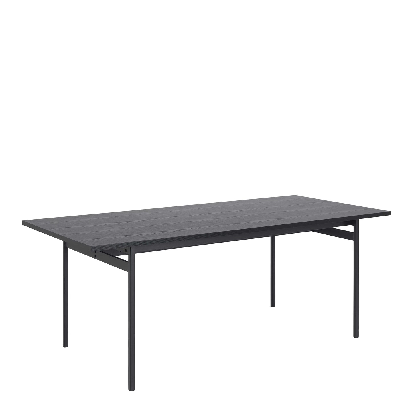 Cambridge 8 Seater Rectangle Black Dining Table