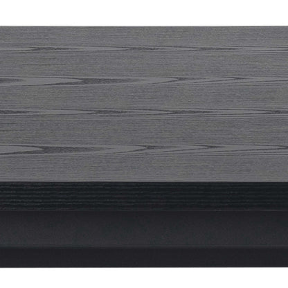 Cambridge 8 Seater Rectangle Black Dining Table