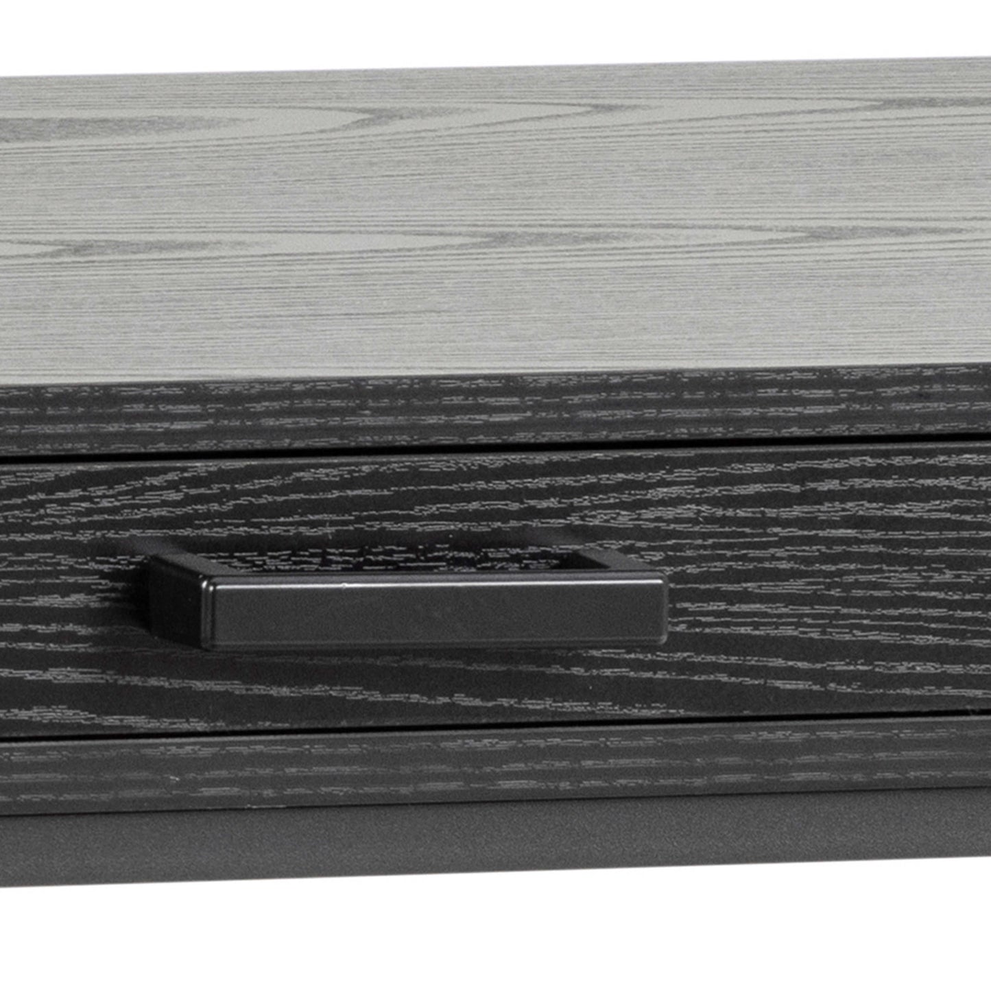 El Paso Black Wooden 1 Drawer Office Desk