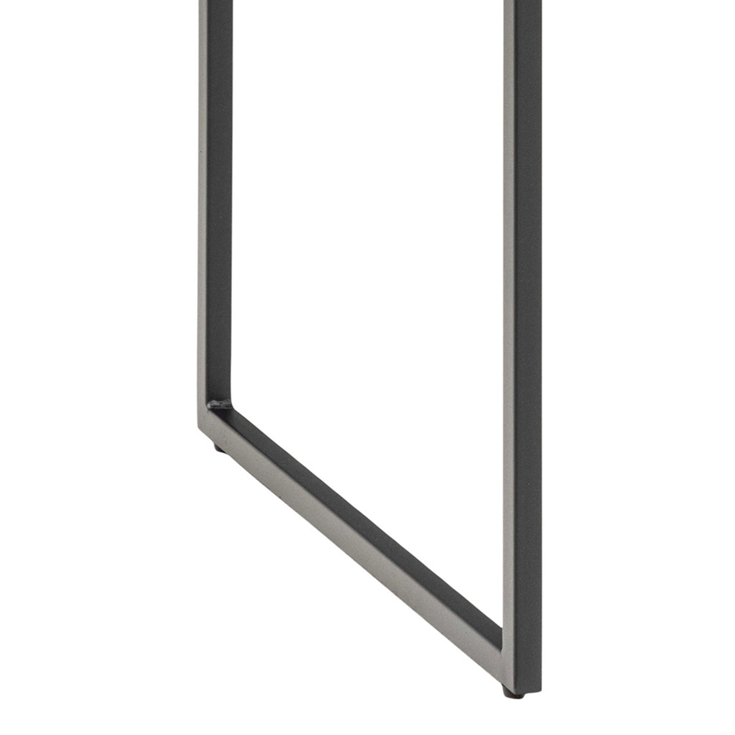 El Paso Black Wooden 1 Drawer Office Desk