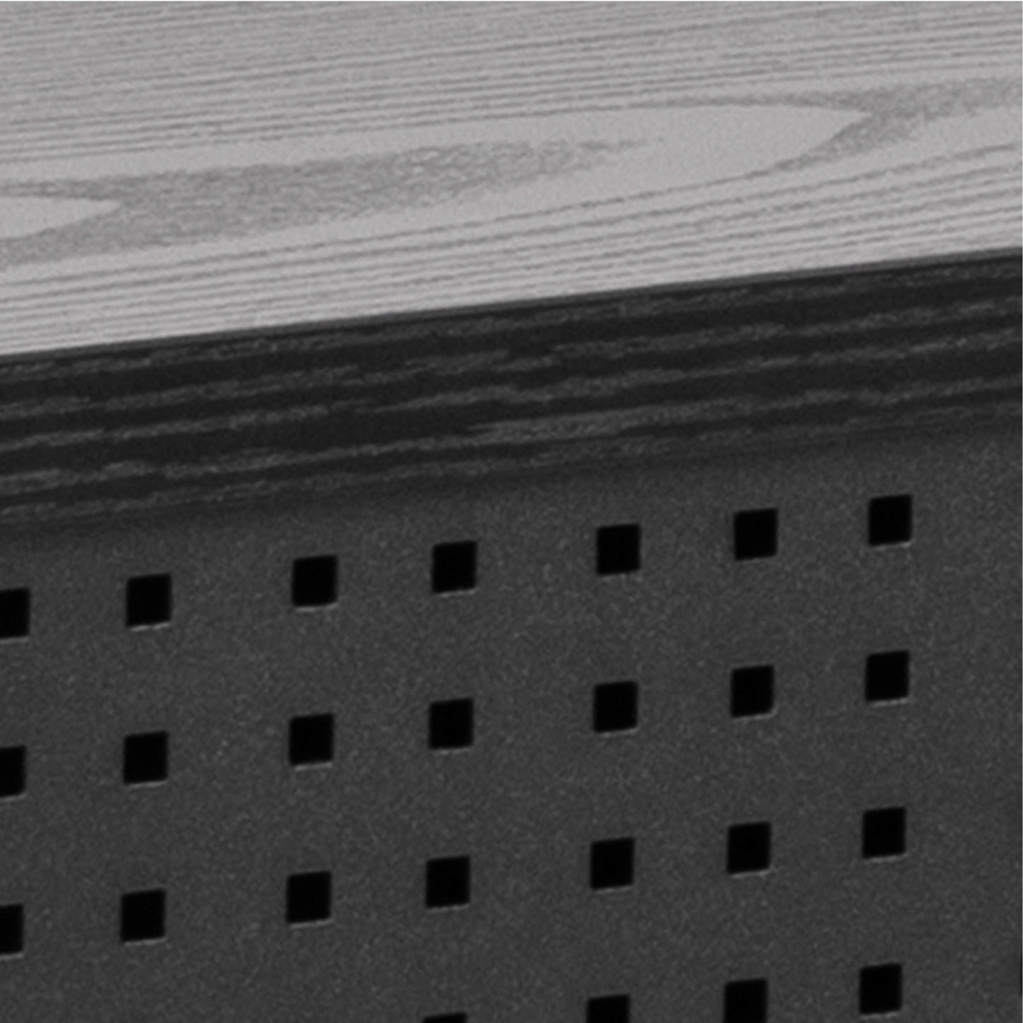 Cambridge Industrial Black Mesh Bookcase 2 Sliding Doors 2 Shelves