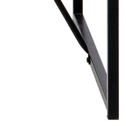 El Paso Black Metal Bar Table