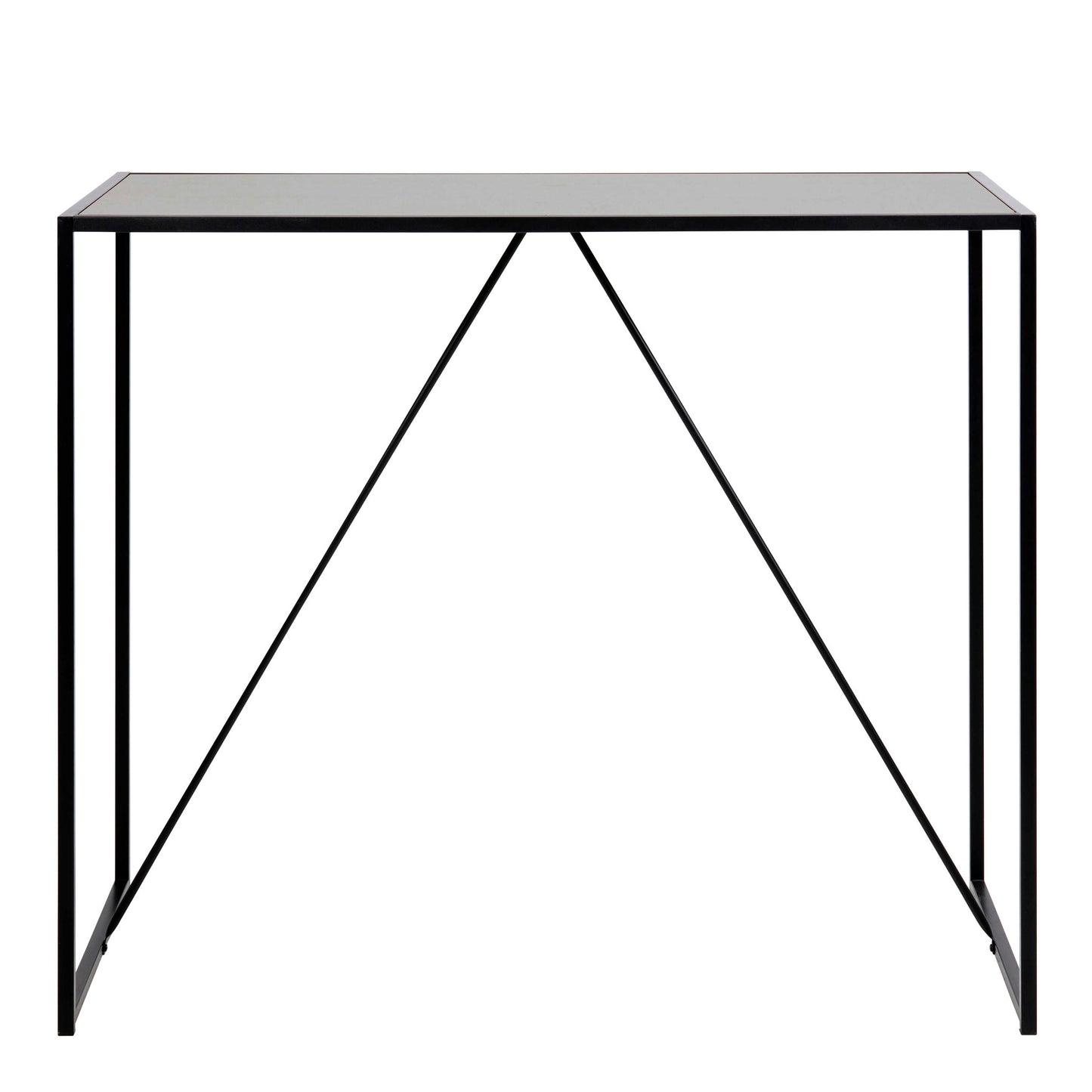 El Paso Black Metal Bar Table