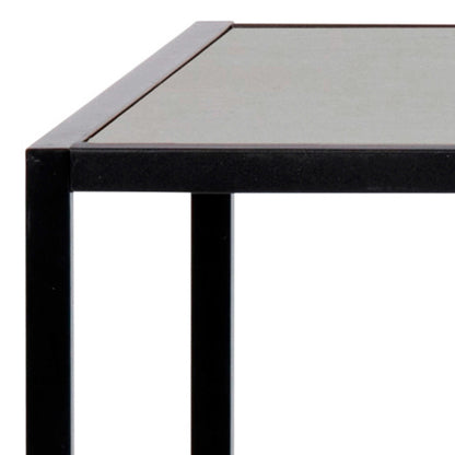 El Paso Black Metal Bar Table