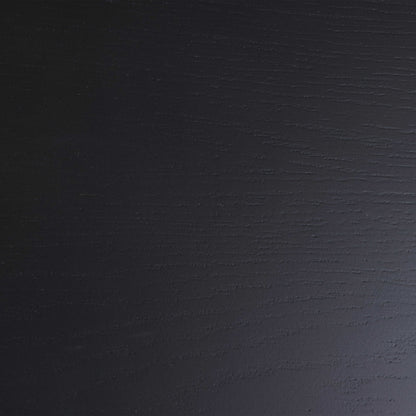 Meadowbloom Square Coffee Table Set in Matt Black Set of 3