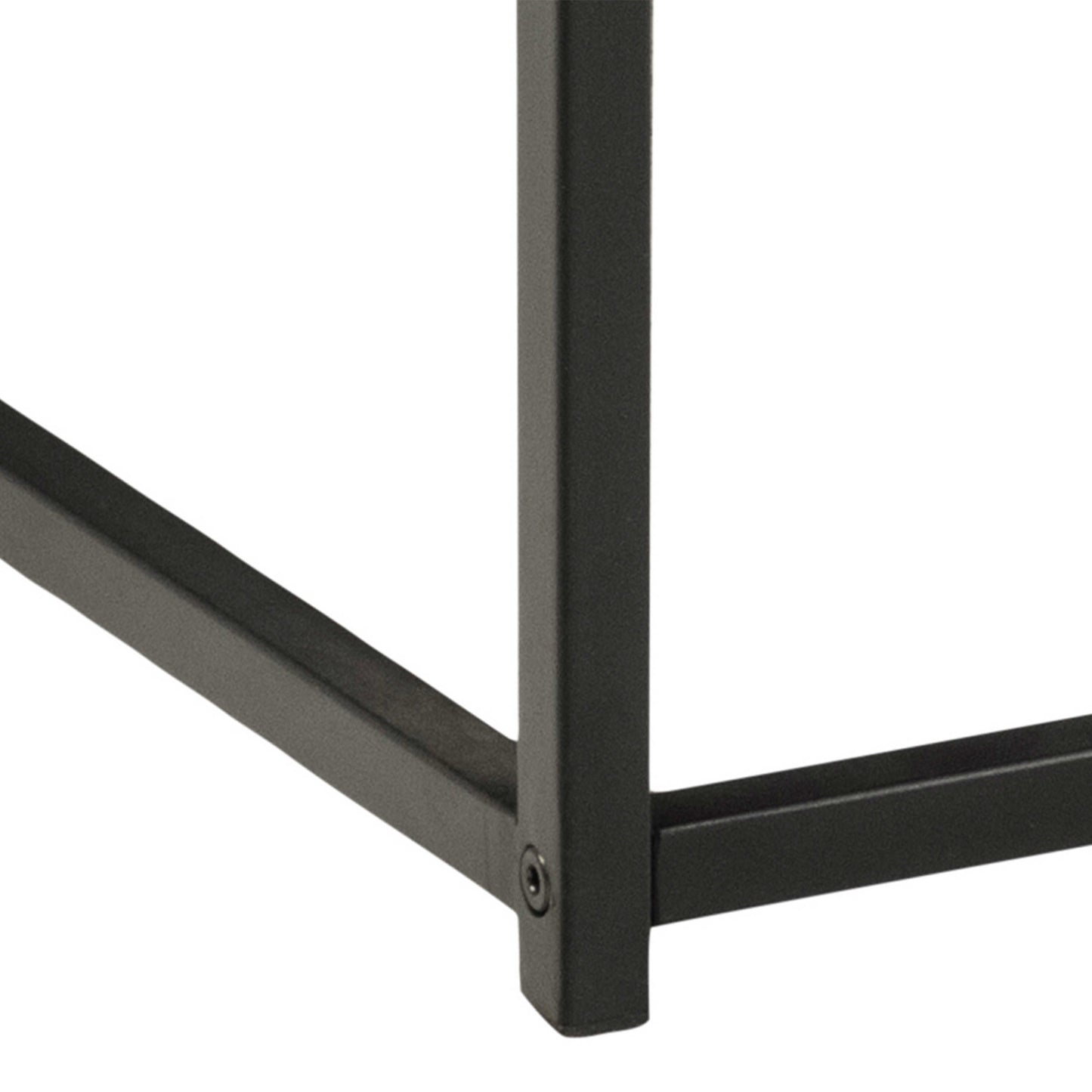 Haslev Natural Oak Rectangular Coffee Table with Full Bottom Shelf