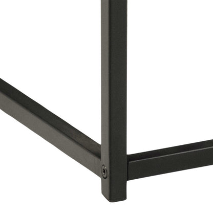 Haslev Natural Oak Rectangular Coffee Table with Full Bottom Shelf