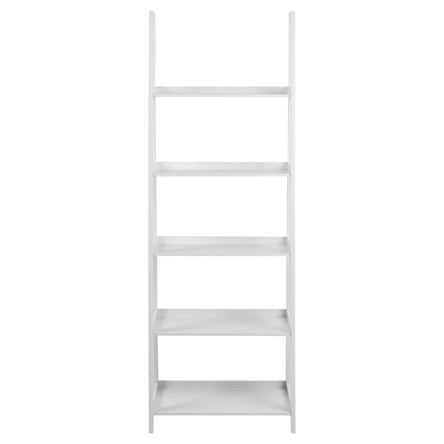Florence White Step Ladder Bookcase 5 Shelves