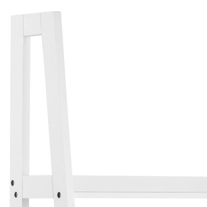 Florence White Step Ladder Bookcase 5 Shelves