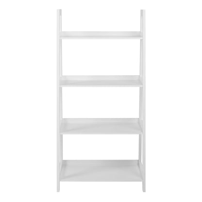 Florence White Step Ladder Bookcase 4 Shelves