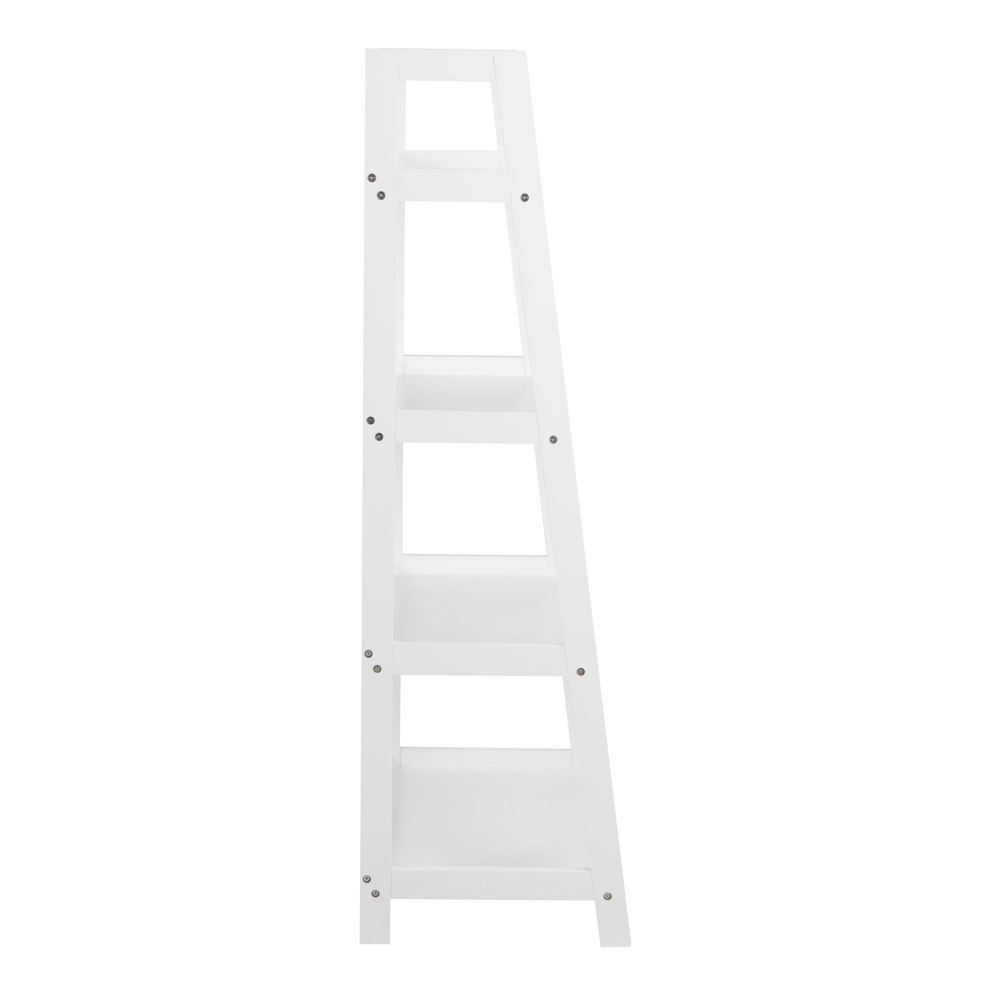 Florence White Step Ladder Bookcase 4 Shelves