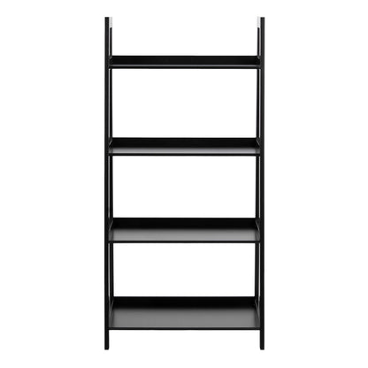 Florence Black Step Ladder Bookcase 4 Shelves