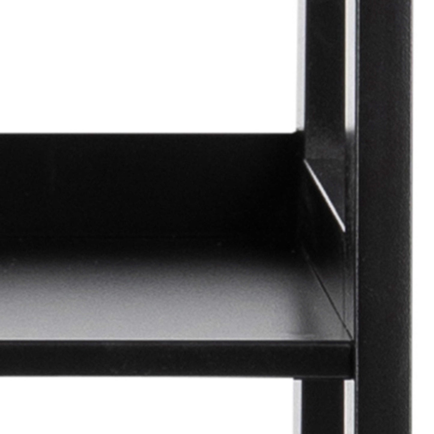 Florence Black Step Ladder Bookcase 4 Shelves