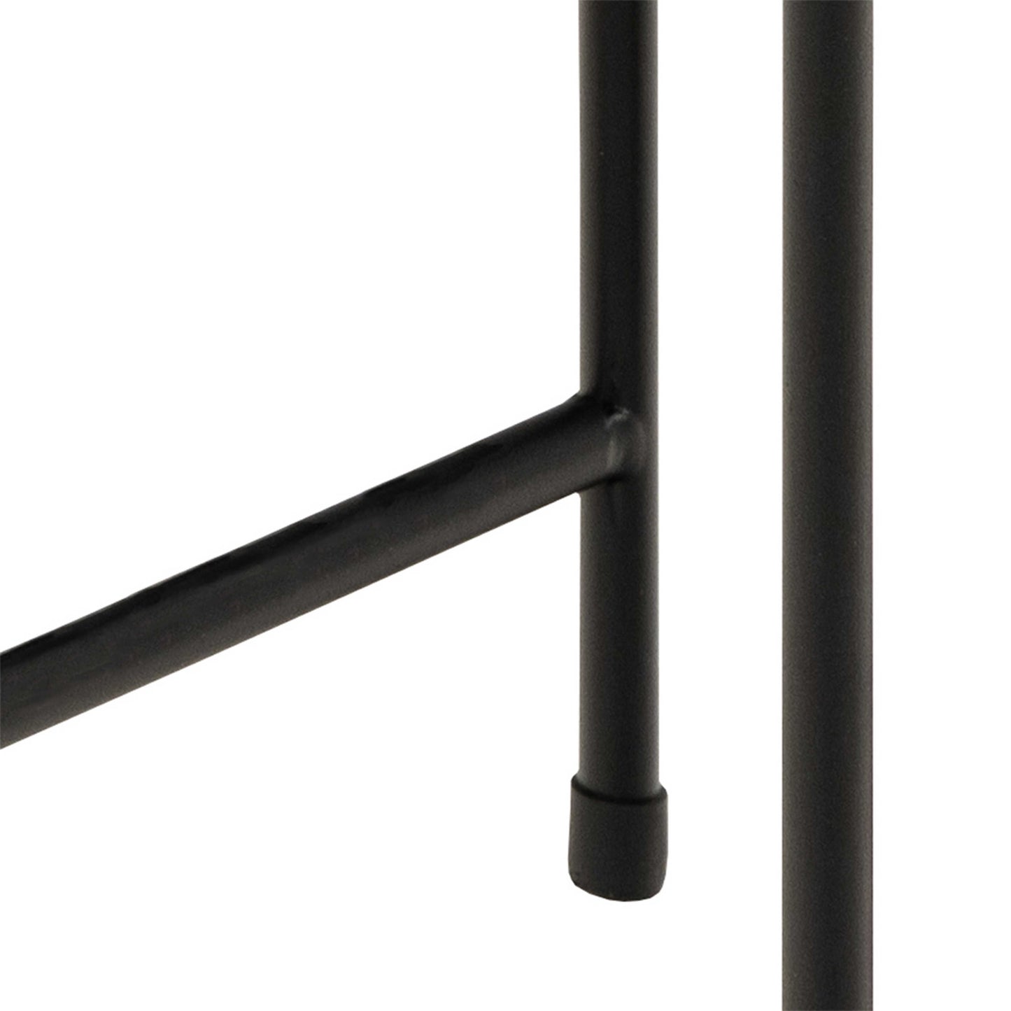 Verona Round Brown Marble Stone Side Table