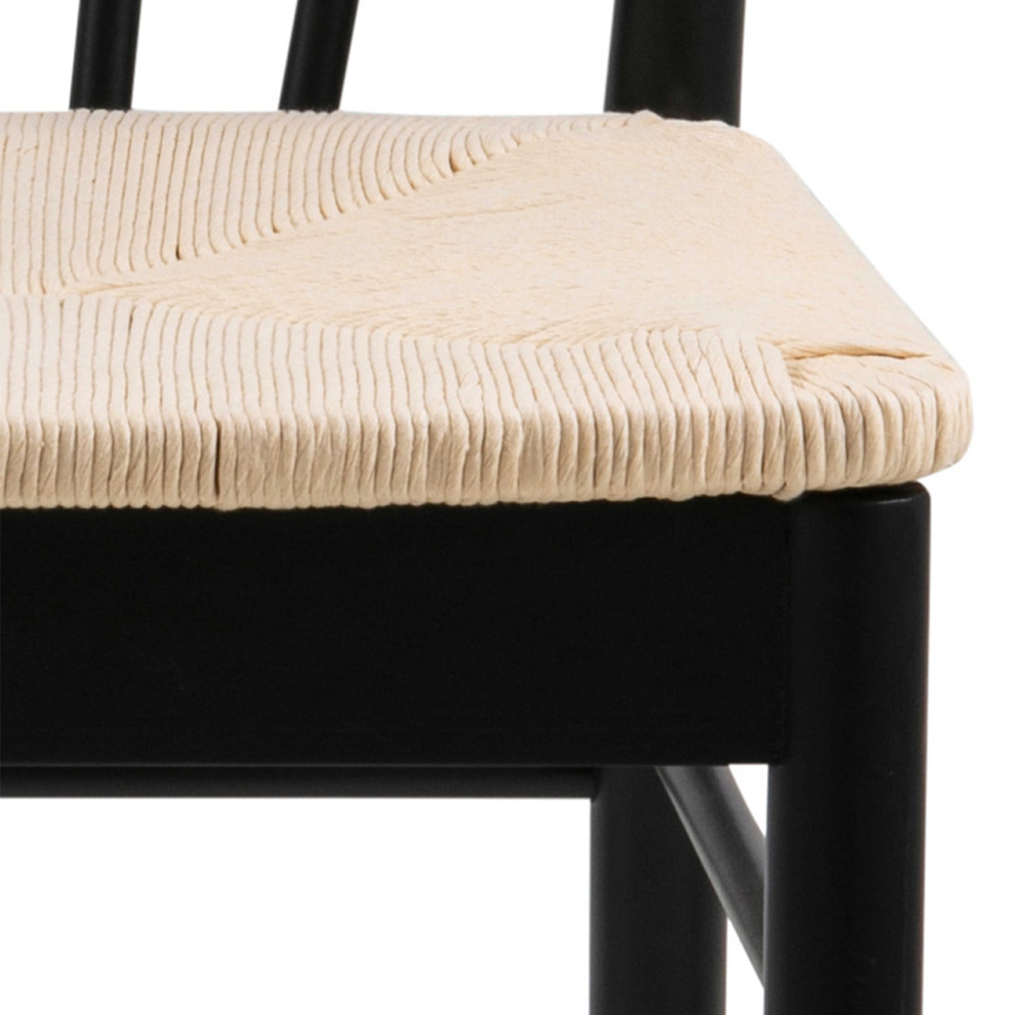 Krakow Dining Set Black Round Extending Dining Table + 6 Dining Chairs