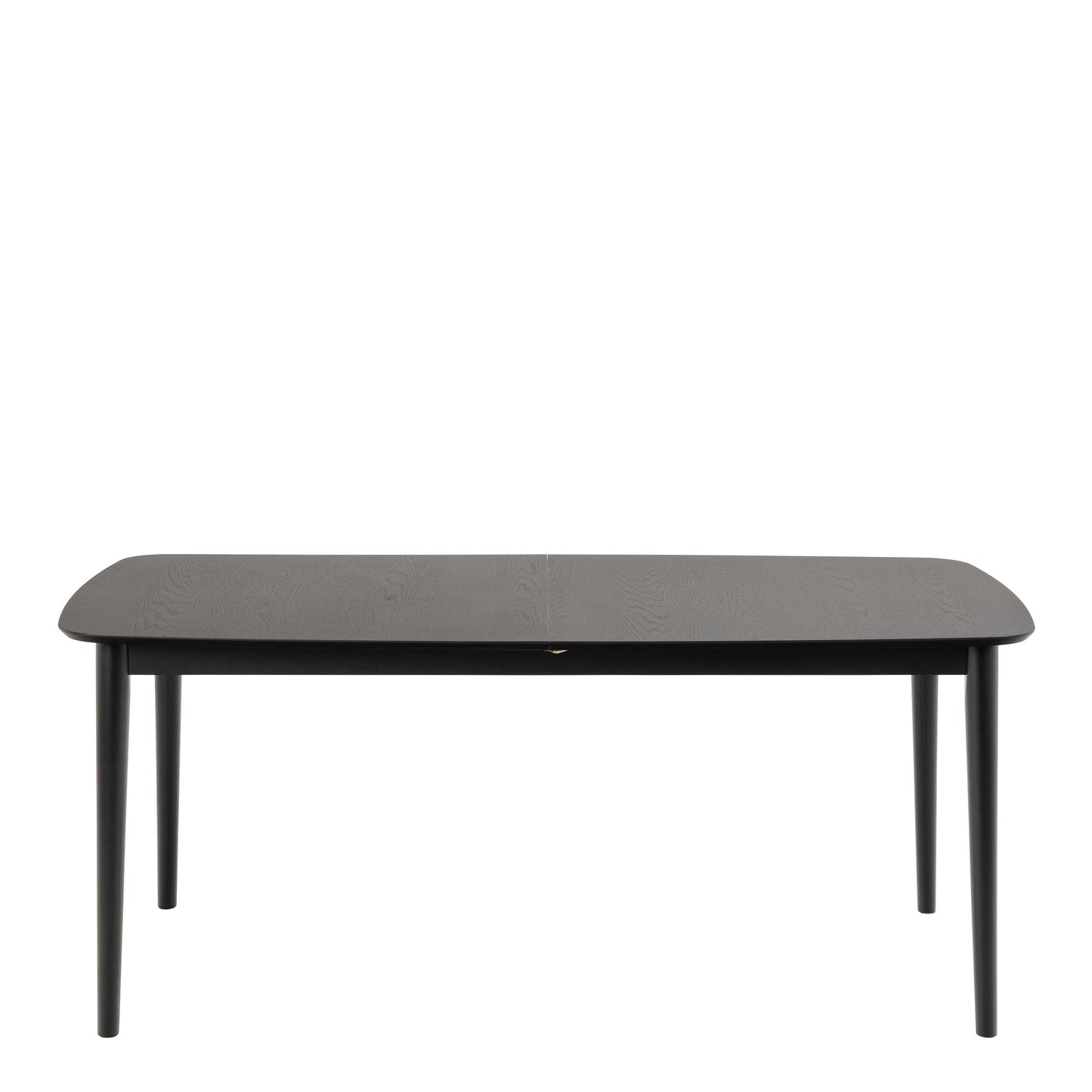Novi Sad Black Wooden Rectangular Extending Dining Table