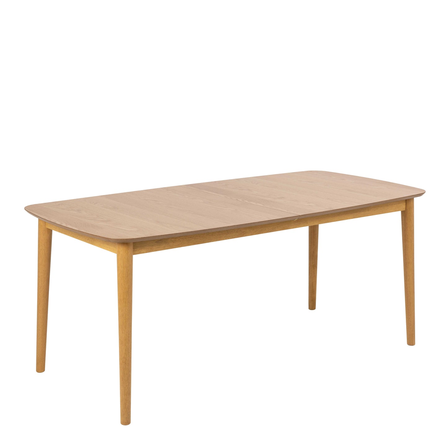 Novi Sad Natural Oak Wood Effect Rectangular Extending Dining Table