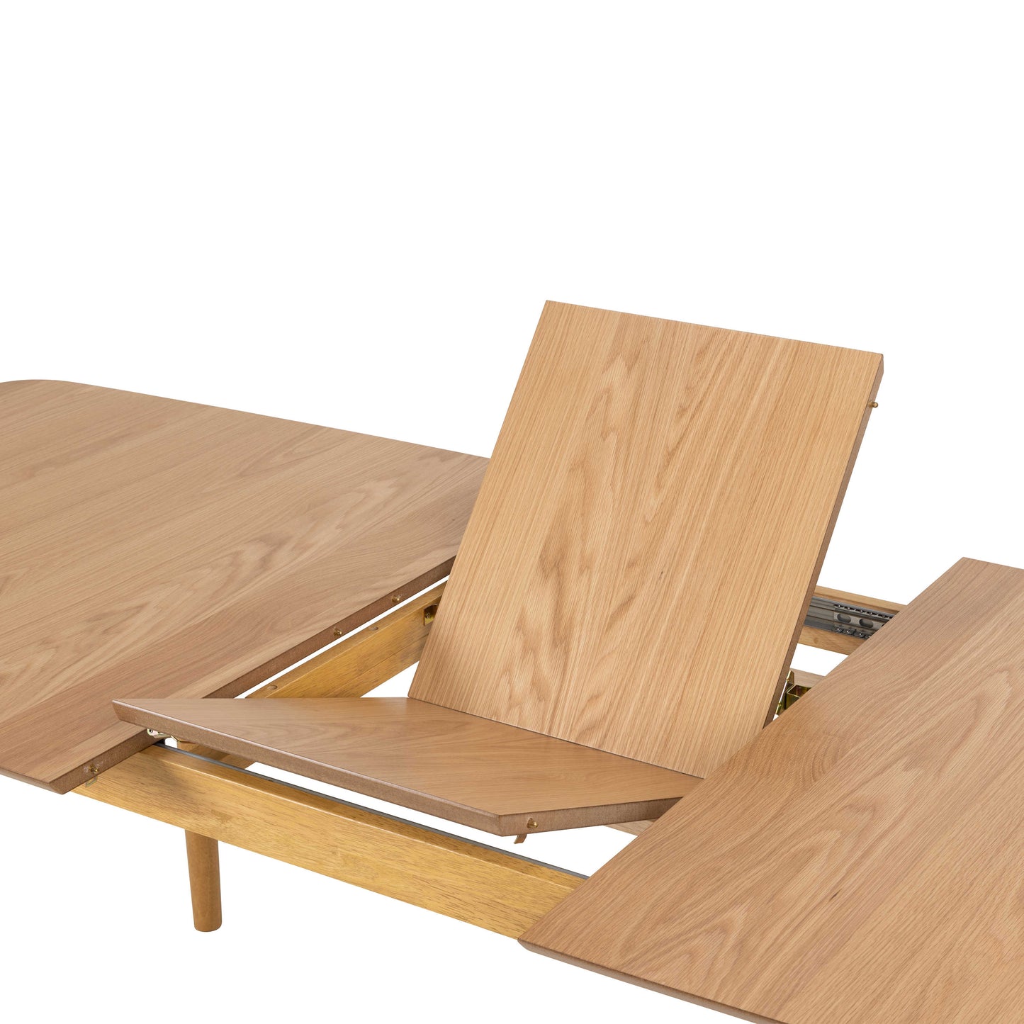 Novi Sad Natural Oak Wood Effect Rectangular Extending Dining Table