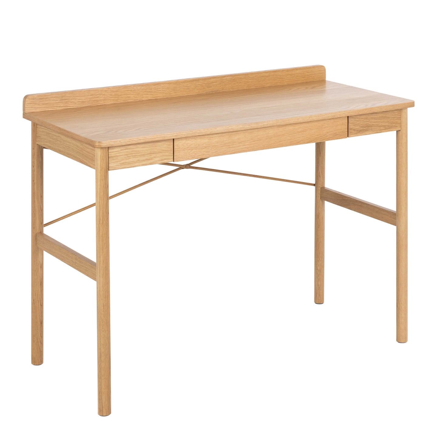 Kyoto Natural Oak Veneer Wood Office Desk