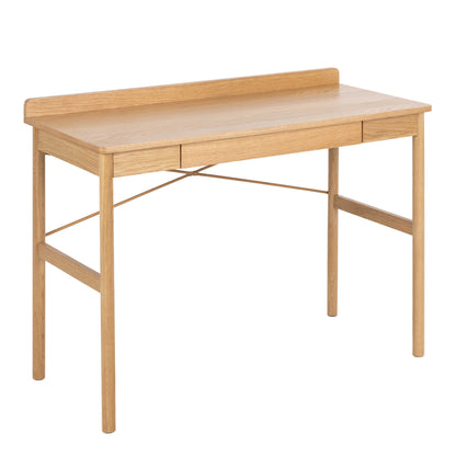 Kyoto Natural Oak Veneer Wood Office Desk