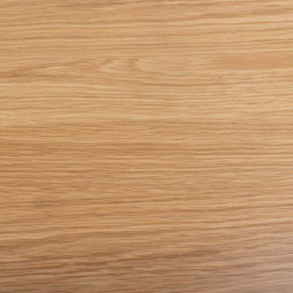 Kyoto Natural Oak Veneer Wood Office Desk