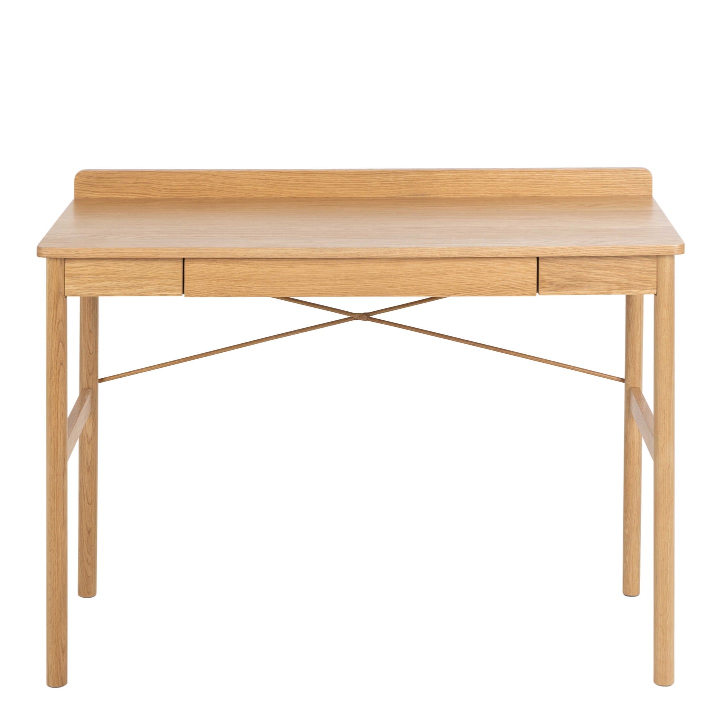 Kyoto Natural Oak Veneer Wood Office Desk