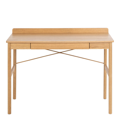 Kyoto Natural Oak Veneer Wood Office Desk