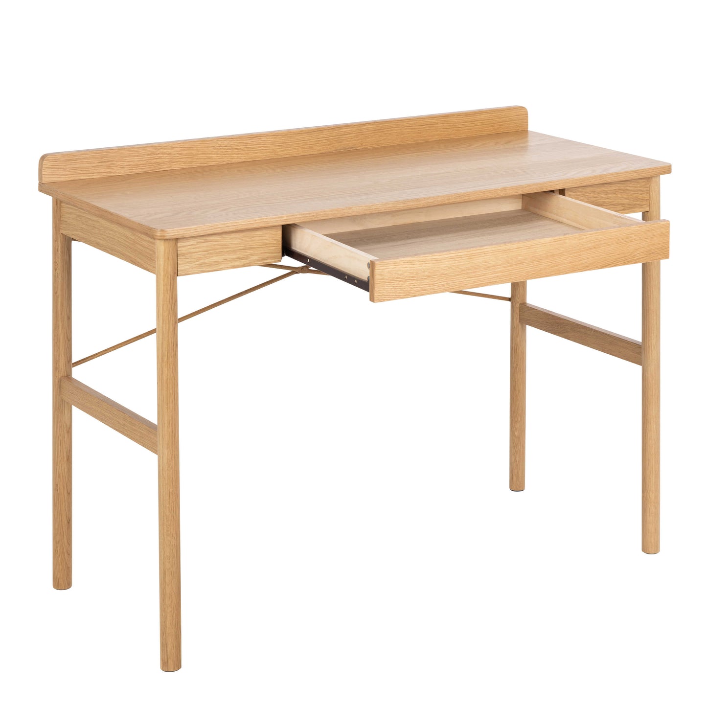 Kyoto Natural Oak Veneer Wood Office Desk