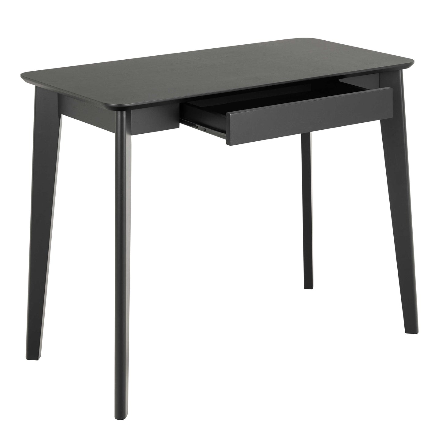 Saffron Black Wooden Office Desk