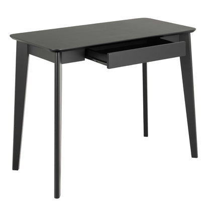 Saffron Black Wooden Office Desk