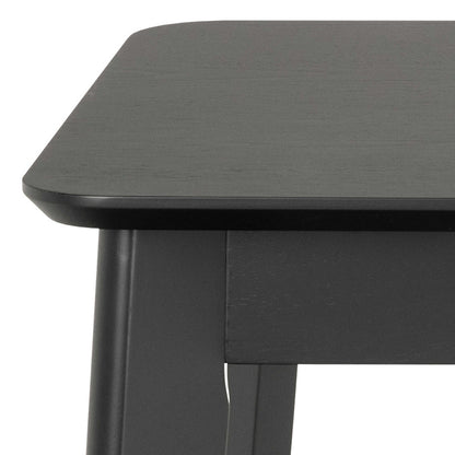 Saffron Black Wooden Office Desk
