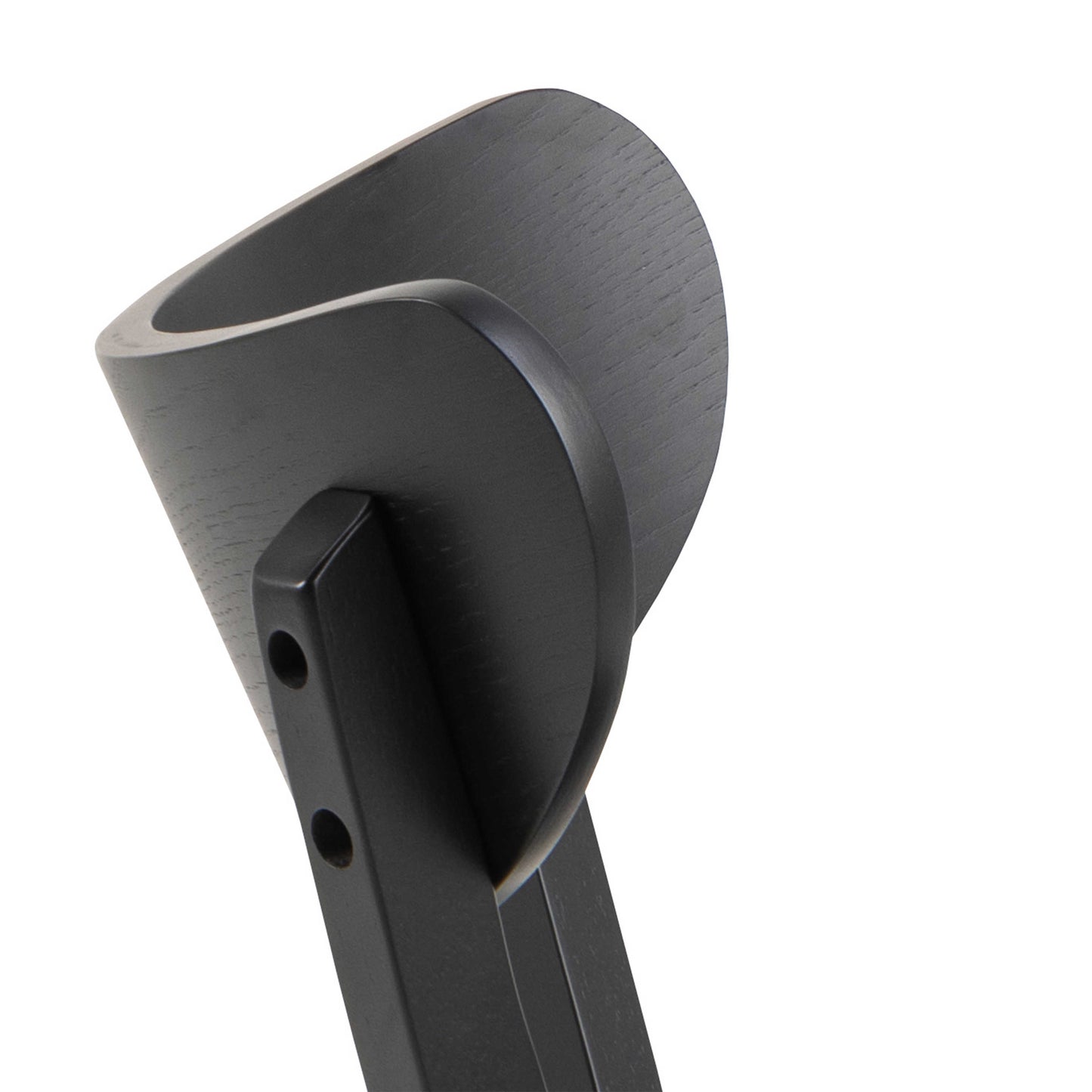 Set of  2 Saffron Black Wooden Dining Chairs