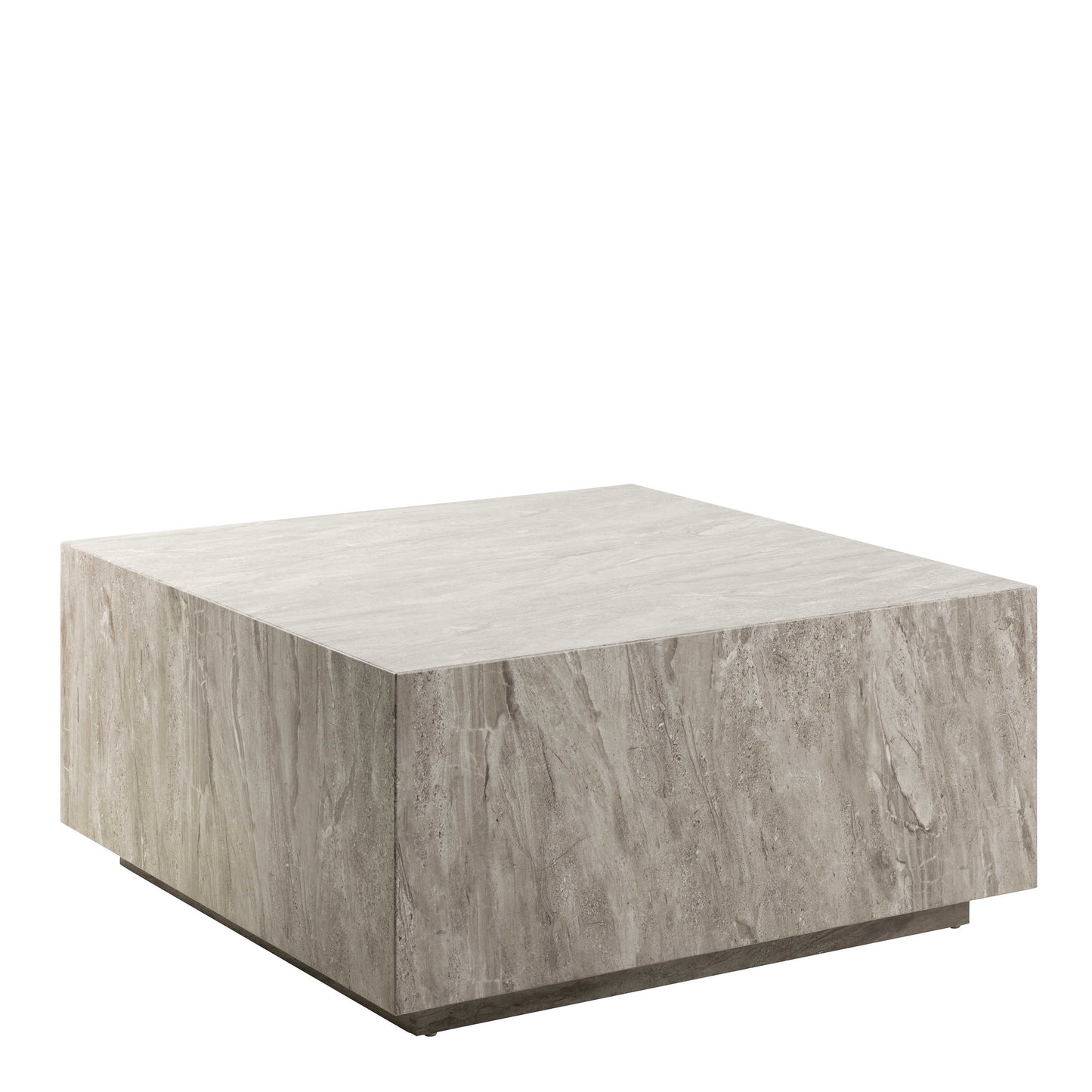 Munkebo Grey Marble Square Coffee Table