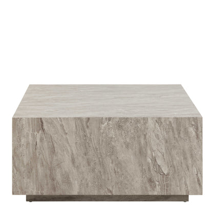 Munkebo Grey Marble Square Coffee Table