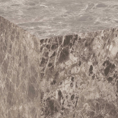 Munkebo Light Brown Square Coffee Table Set of 2