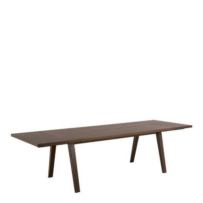Jyvaskyla 200cm 6 Seater Dark Oak Wood Rectangle Dining Table