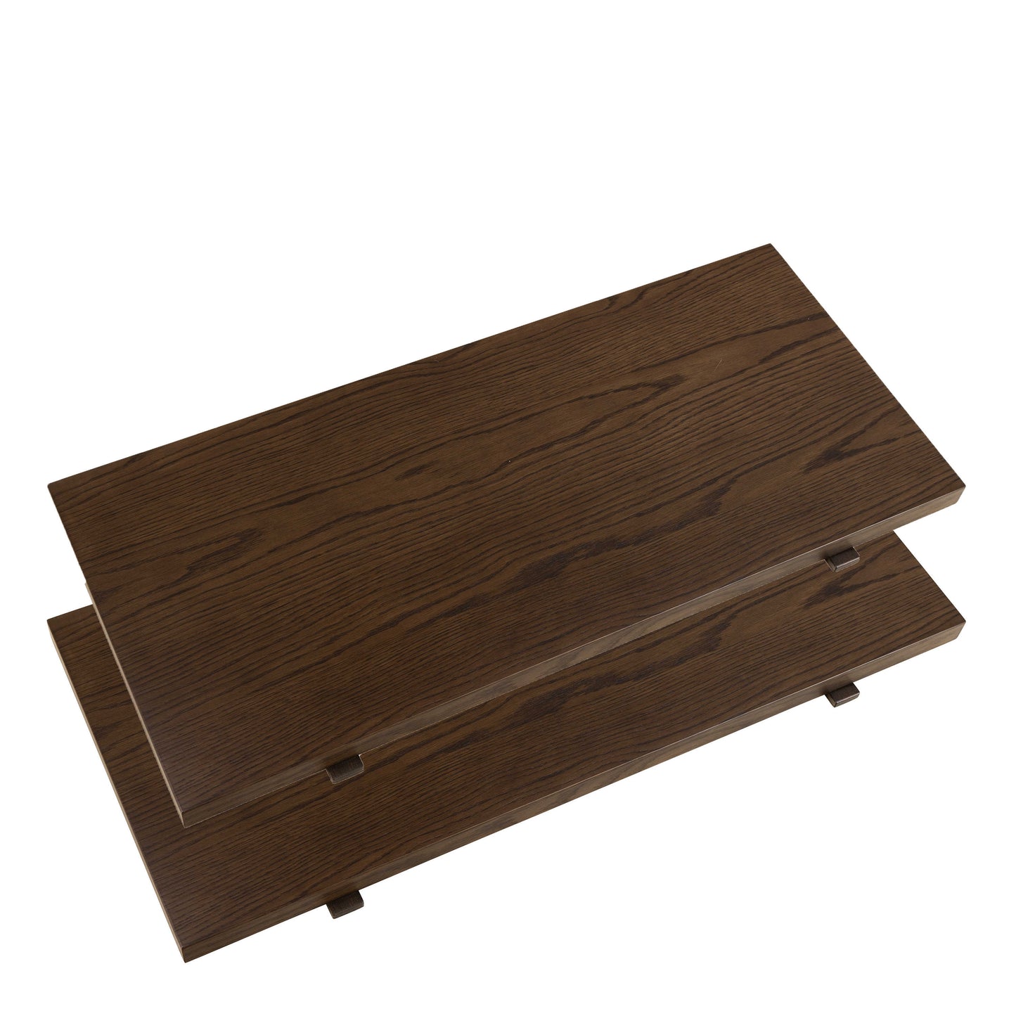 Jyvaskyla 286cm 8 Seater Dark Oak Wood Rectangle Extendable Dining Table