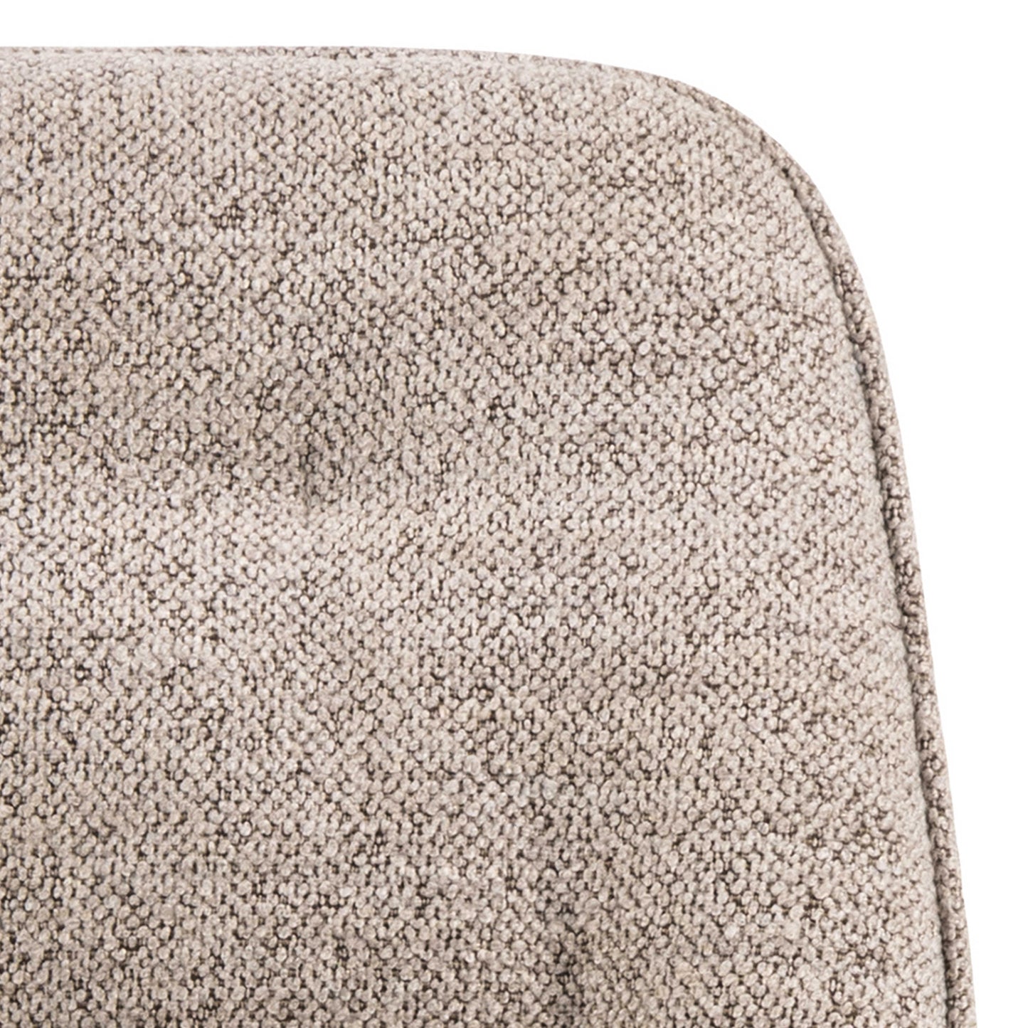 Buttonfern Set of 2 Beige Diamond Upholstered Dining Chairs