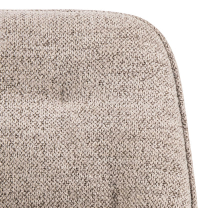 Buttonfern Set of 2 Beige Diamond Upholstered Dining Chairs