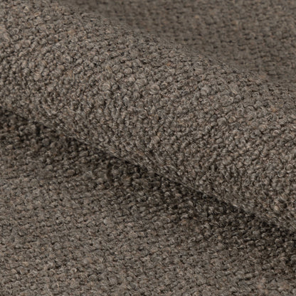 Buttonfern Set of 2 Vintage Brown Diamond Upholstered Dining Chairs with Armrest