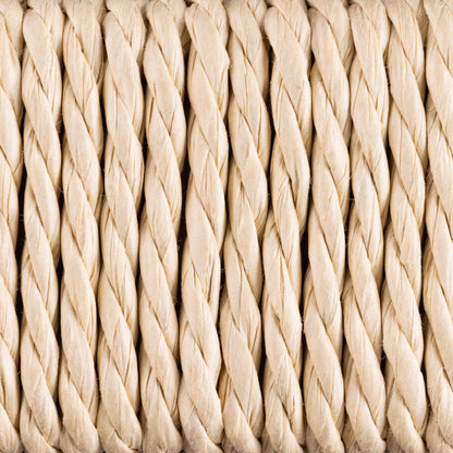 Tilst Natural Weaved Bench Wooden Legs