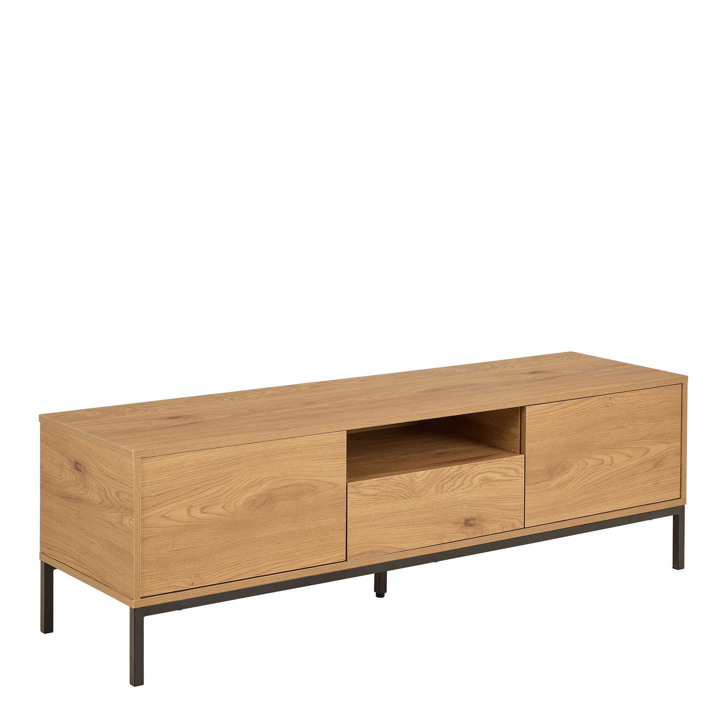 Galway 140cm Wild Oak TV Unit 2 Doors 1 Drawer 1 Shelf