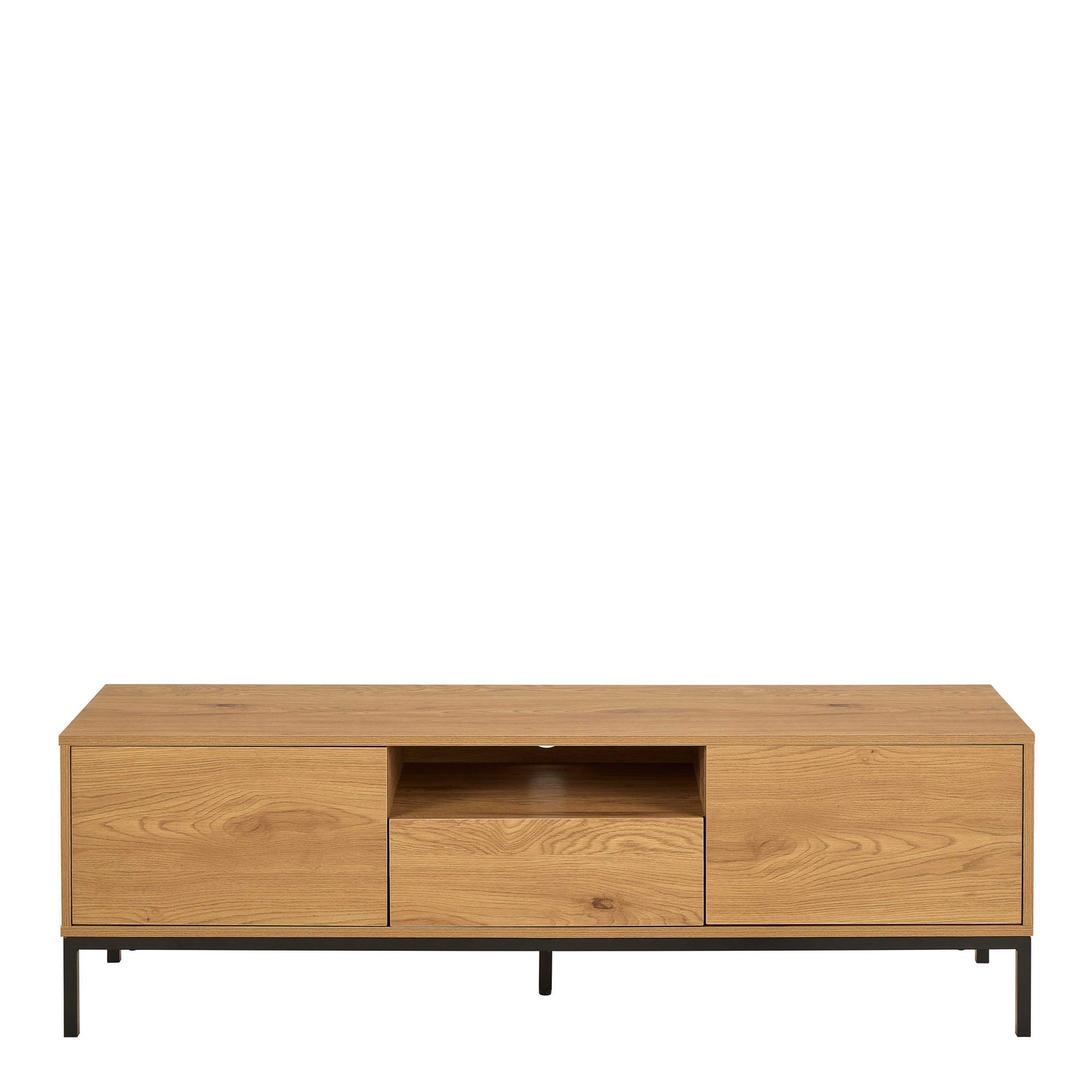 Galway 140cm Wild Oak TV Unit 2 Doors 1 Drawer 1 Shelf