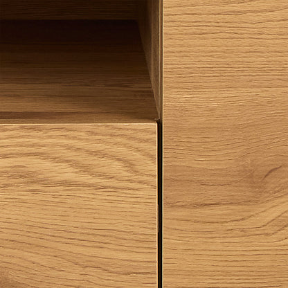 Galway 140cm Wild Oak TV Unit 2 Doors 1 Drawer 1 Shelf