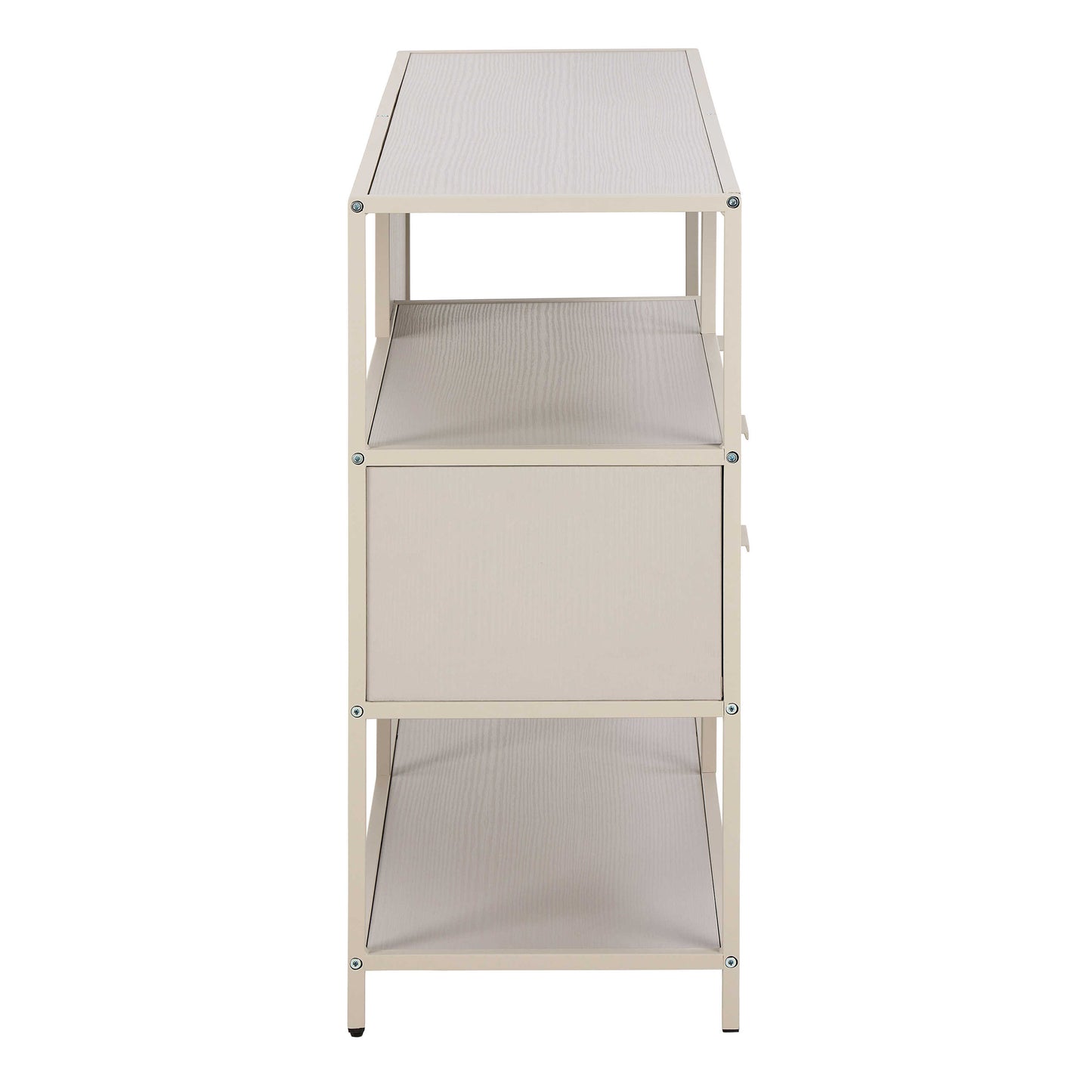 Fort Worth Grey Storage Unit 2 Drawers 3 Shelves